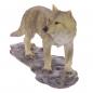Mobile Preview: Wolf Figur in Lauerstellung1