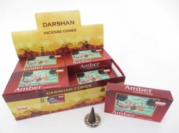 Darshan Amber Räucherkegel