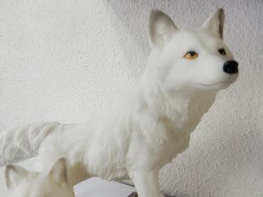 Wolfspaar weiß Figur2
