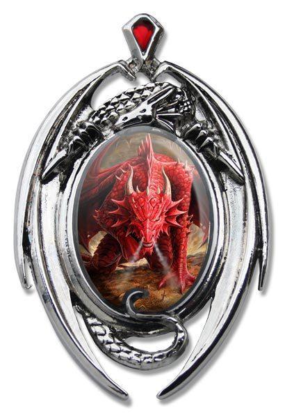 Amulett Dragons Lair  Cabochon
