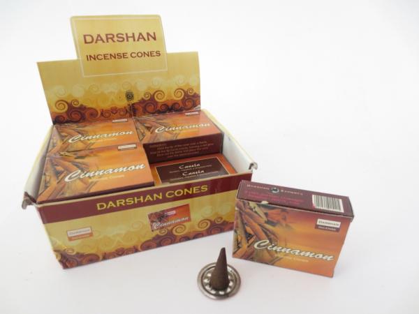 Darshan Räucherkegel Cinnamon