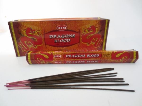 HEM dragons blood Räucherstäbchen