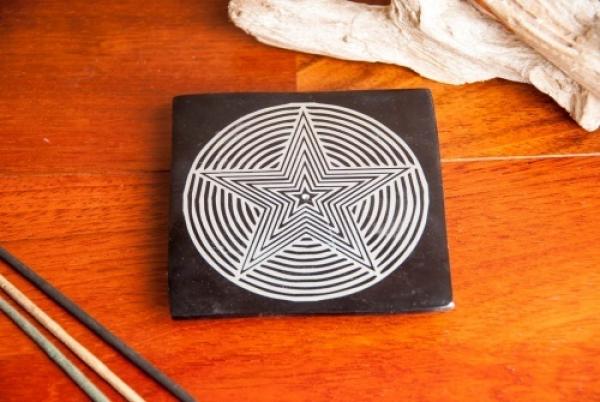 Räucherstäbchenhalter Star-Pentagram