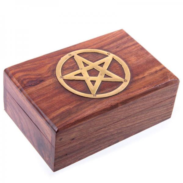 Schmuckkästchen mit Pentagramm