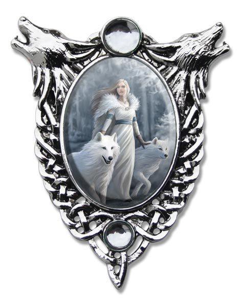 Amulett Winter Guardians Cabochon